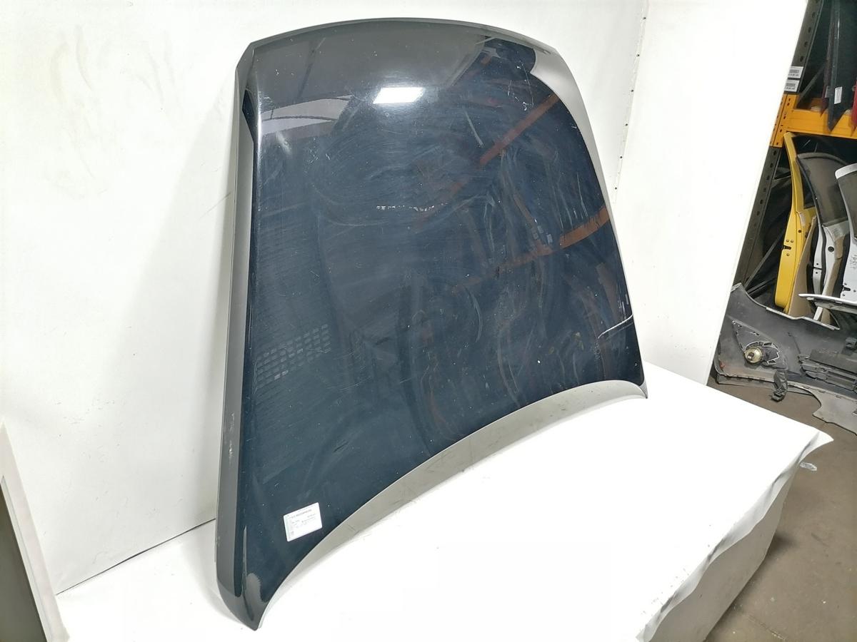 VW Touareg 7L original Motorhaube L041 Brillantschwarz Bj.2009